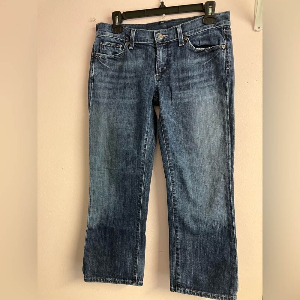 Citizens of Humanity Women’s Capri Denim Jeans, Faded Blue, Size 29